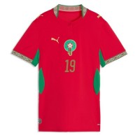 Zenski Nogometni Dres Maroko Youssef En-Nesyri #19 Domaci SP 2026 Kratak Rukav